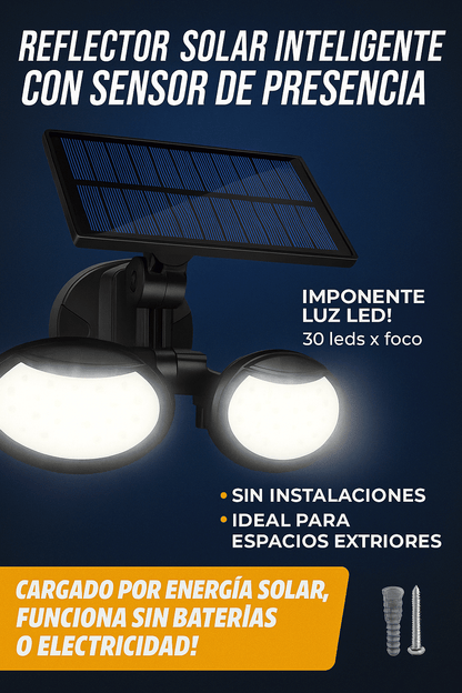 Panel Solar Doble reflector