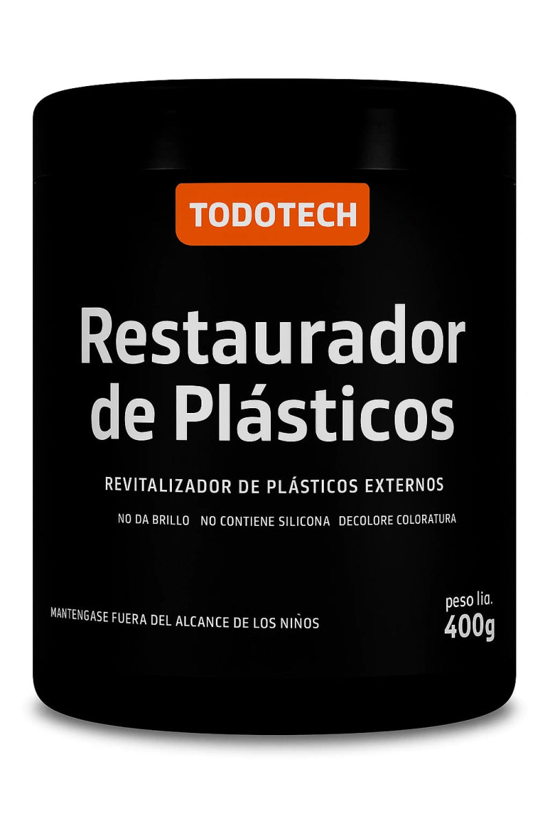 Revivividor restaurador de plásticos exterior interior - TodoTecnoArgentina