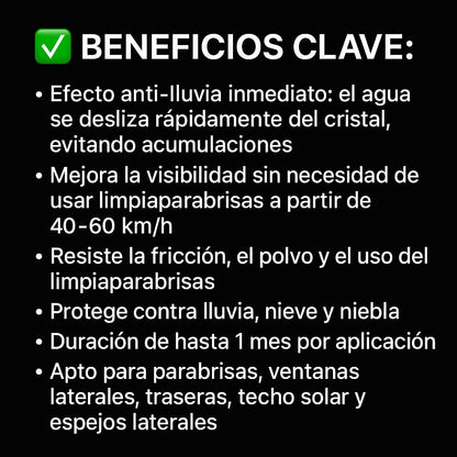 Sellador parabrisas antiniebla - TodoTecnoArgentina