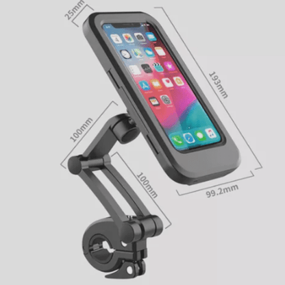 Soporte para celular en moto