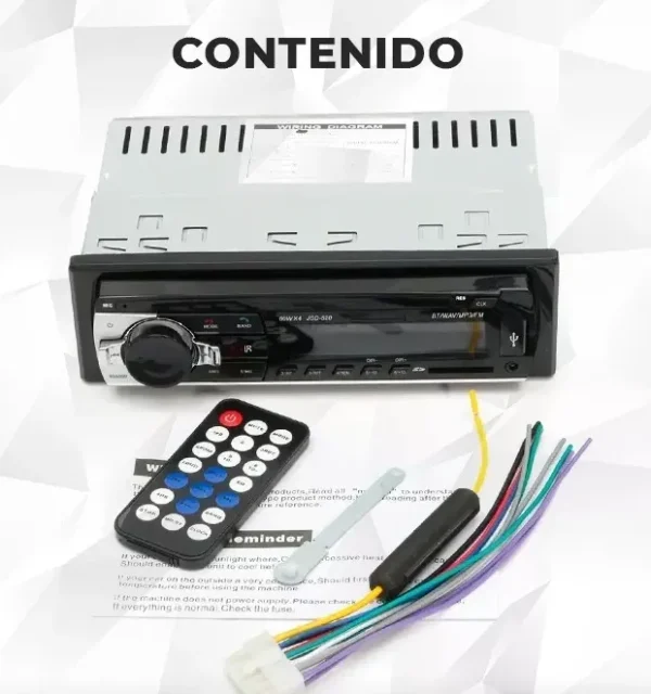 Stereo Bluetooth Auto Car Estereo Smart Tech - Imagen 3