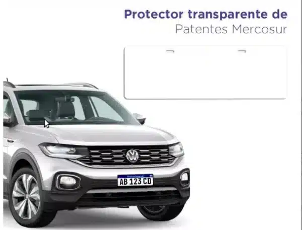 ProtecPatente: Protector Transparente para Patentes de Autos X2 - Image 3