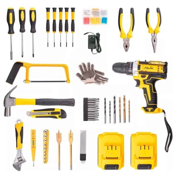 Kit Taladro + 50 Herramientas