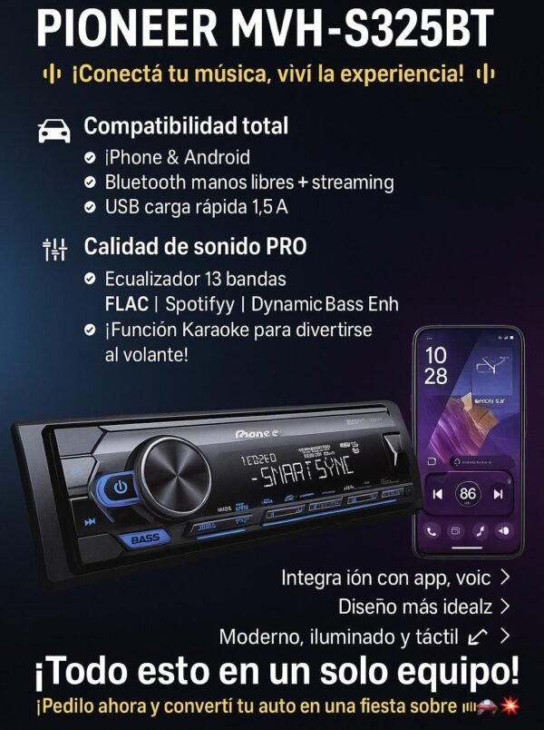 Pioneer deh S235BT