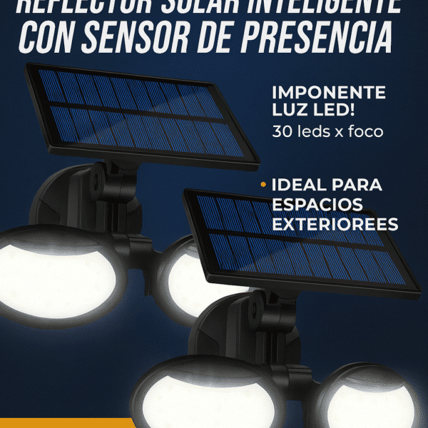 Panel Solar Doble reflector