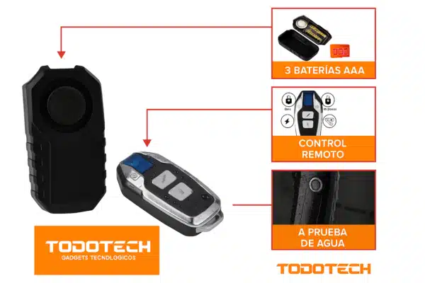 Alarma antirrobo para moto o bici - Image 3