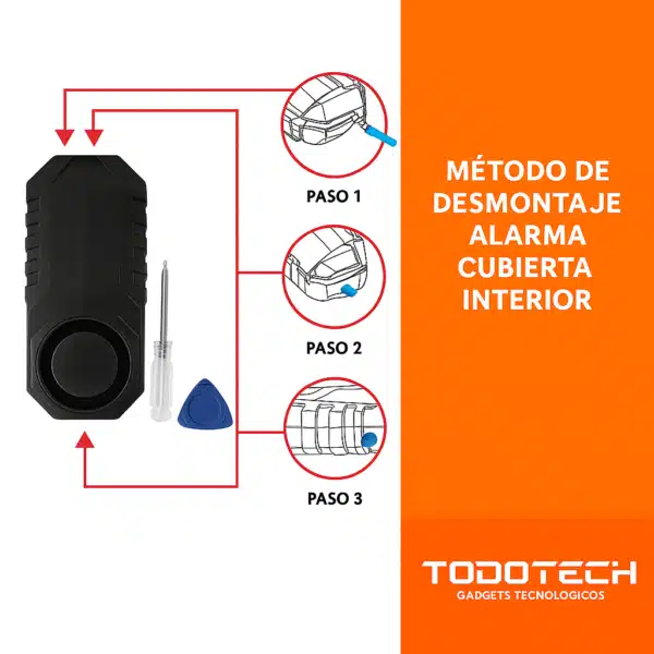 Alarma antirrobo para moto o bici - Image 4